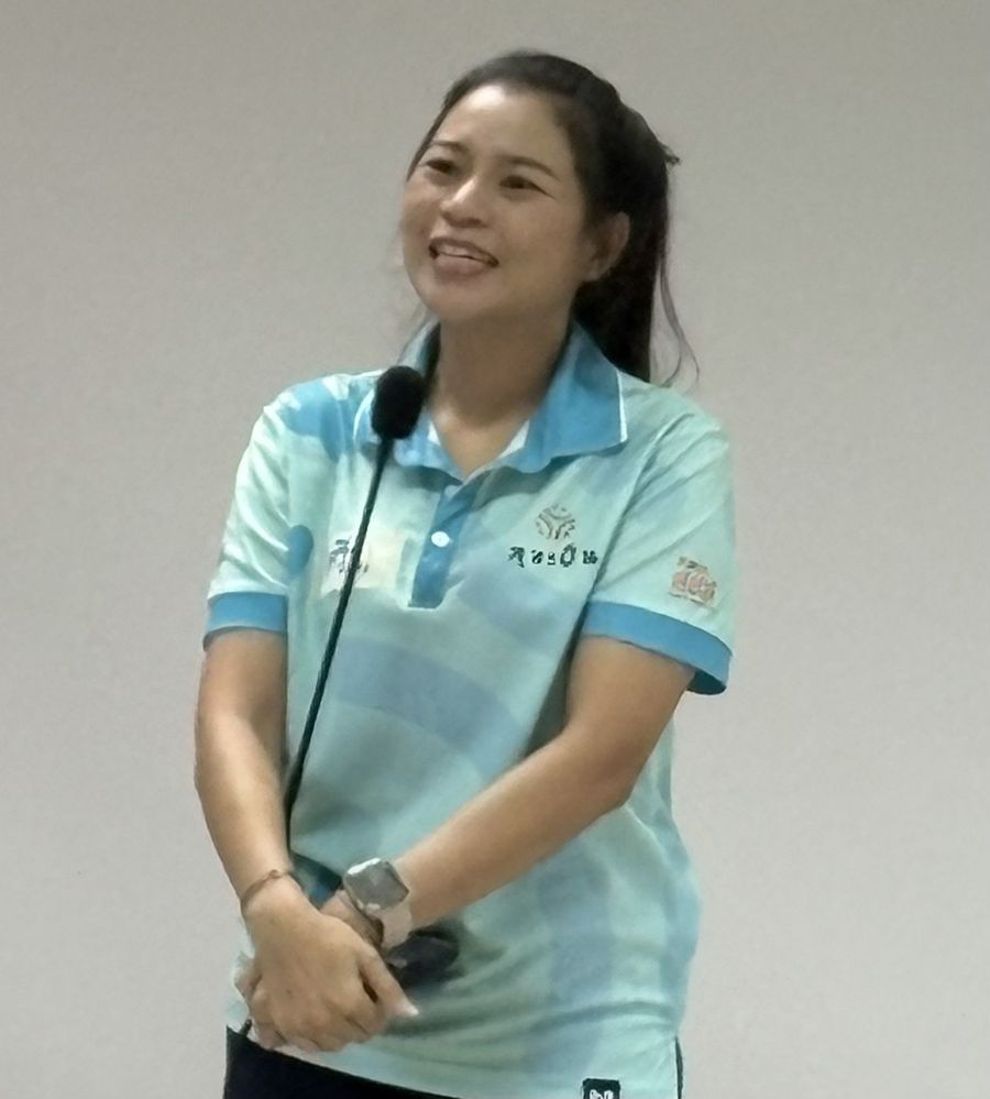 ภัศรา วิลัยลักษณ์ · เลขานุการศูนย์ใจยิ้ม